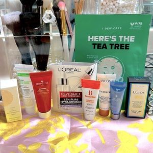 Skincare Samples w/bag